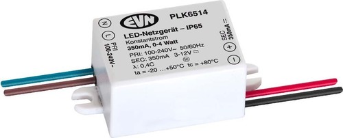 EVN Lichttechnik P-LED Netzgerät IP65 350mA 1-4W PLK6514