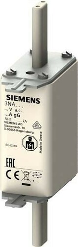 Siemens Dig.Industr. NH-Sicherungseinsatz G1 125A 500AC/440VDC 3NA3132