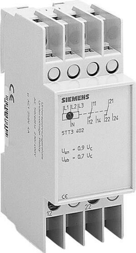 Siemens Dig.Industr. Spannungsrelais 230/400VAC 2W 5TT3402