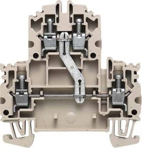 Weidmüller Doppelklemme WDK 4N V