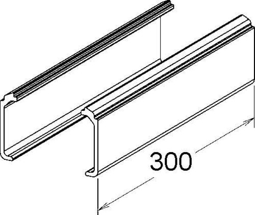 Niedax GFK-Stoßverbinder KPGH 80 (1Paar)