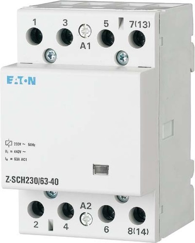 Eaton Installationsschütz 230VAC/63A/4S Z-SCH230/63-40