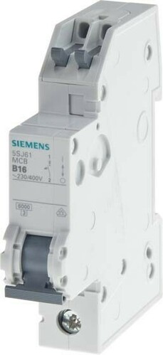 Siemens Dig.Industr. LS-Schalter B20A,1pol.T=70, 6kA 5SJ6120-6KS