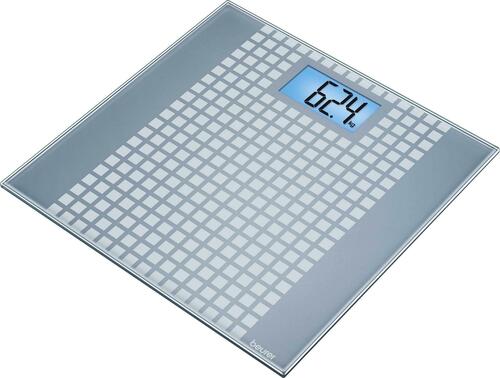 Beurer Glaswaage LCD 150kg 100g GS 206 Squares