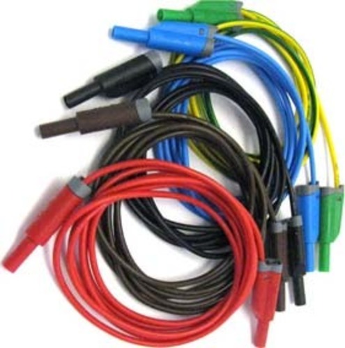 HT Instruments Messleitungssatz farbig, 5 x 2m KIT TLS-5