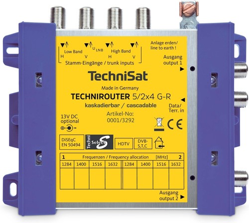 TechniSat Router Grundeinheit TECHNIROUTER5/2x4GR