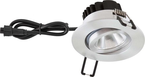 EVN Lichttechnik LED-Einbauleuchte IP65 350mA 3000K aluminium pol PC650061402