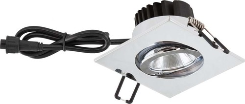 EVN Lichttechnik LED-Einbauleuchte IP65 350mA 3000K chr PC654061102