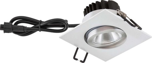 EVN Lichttechnik LED-Einbauleuchte IP65 350mA 3000K aluminium pol PC654061402