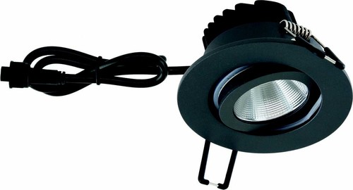 EVN Lichttechnik LED-Einbauleuchte IP65 350mA 3000K anthr. PC654061602