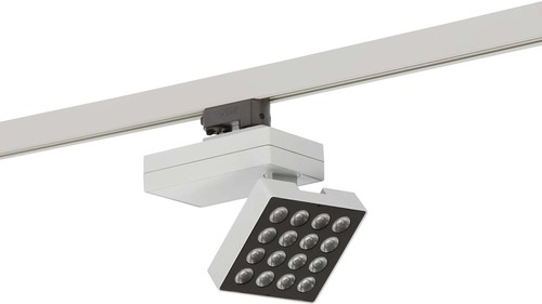 Ridi-Leuchten LED-Stromschienenstrahler 3000K KARO-L 3500-830M-FSW