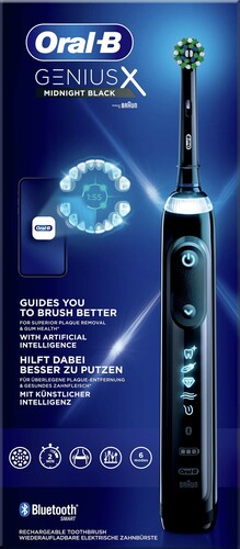 ORAL-B Oral-B Zahnbürste Midnight Black Genius X Midnight Bl