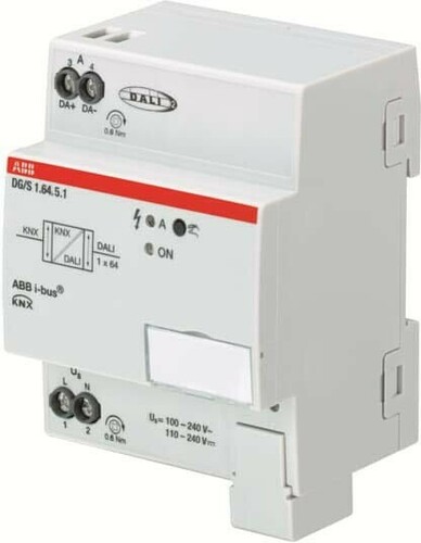 ABB Stotz S&J DALI-Gateway Premium, 1-fach ch, REG DG/S1.64.5.1