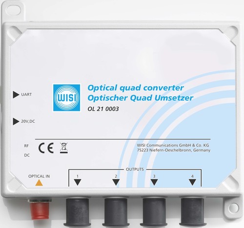 Wisi Opt. Quad Umsetzer III Quad-Rückumsetzer OL 21 0003