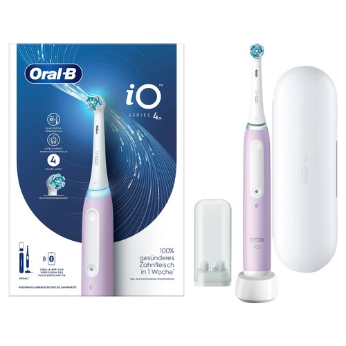 ORAL-B Oral-B Zahnbürste+Etui Magnet-Technologie iO 4 +Reiseetui Lav