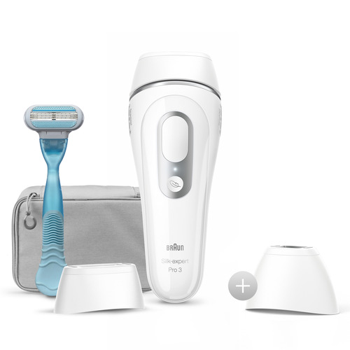 BRAUN IPL Enthaarungsgerät Silk-expert Pro IPL PL3121 weiß/si