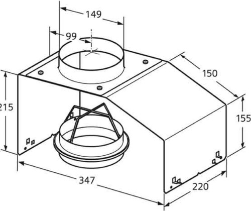 Siemens MDA Montagehilfe für Lüfterbausteine LZ74020