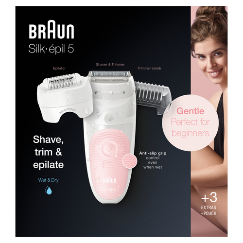 BRAUN Epilierer Silk-epil 5620 SensoSmart