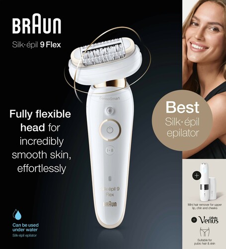 BRAUN Epilierer Silk-epil 9 9 Flex SES 9003 3D