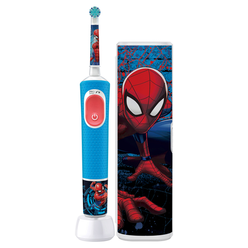 ORAL-B Oral-B Zahnbürste Kids Spiderman+Reiseetui Vitality Pro103 Spid