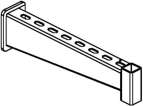 Niedax Wandausleger H=45mm,B=110mm KTAG 100