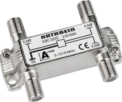 Kathrein Verteiler 3-fach 5-1218 MHz 6dB EBC 03/G