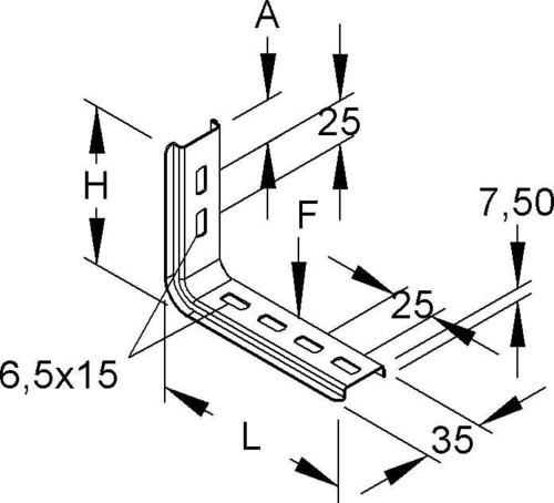 Niedax Tragkonsole leicht TK 85.110