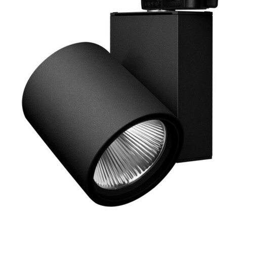 LTS Licht&Leuchten LED-Stromschienenstrahler 930, schwarz JETT 104.930.OR46 sw