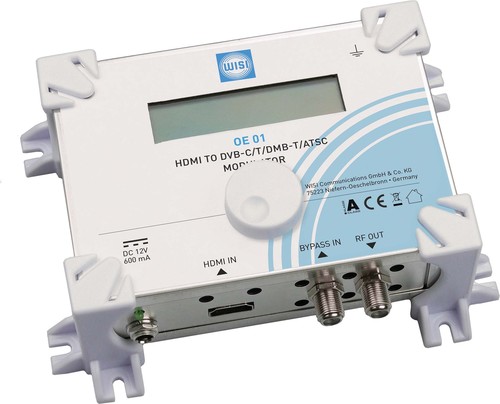 Wisi Encoder Modulador HDMI DVB-C/T ATSC-TC DTMB OE 01