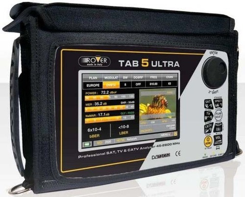 RO.VE.R HD-Analyzer SAT/TV,CATV,5"HD-TFT HD TAB 5 ULTRA