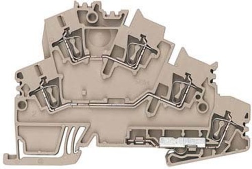 Weidmüller Doppelklemme ZDKPE 2.5-2