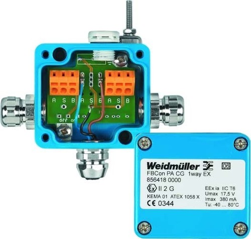 Weidmüller Feldkomponente Profibus PA CG/M12 1way Ex FBCon #8564150000