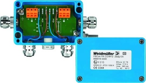 Weidmüller Feldkomponente Profibus PA CG/M12 2way Ex FBCon #8564160000