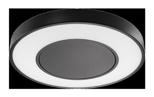 SG Leuchten LED-Aufbauleuchte 3000K, schwarz 214010