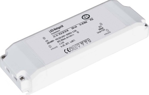 EVN Lichttechnik LED-Netzgerät 350mA 14-40W PLK203540