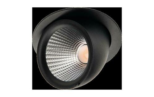 SG Leuchten LED-Downlight 3000K, schwarz 902628