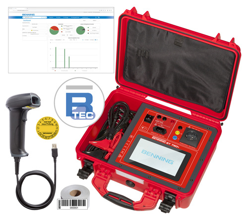 Benning Gerätestester-BTEC-Set BENNINGST760+BTECSET