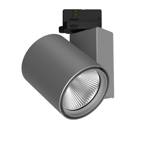 LTS Licht&Leuchten LED-Stromschienenstrahler 927, silber JETT-T 102.927.FL si