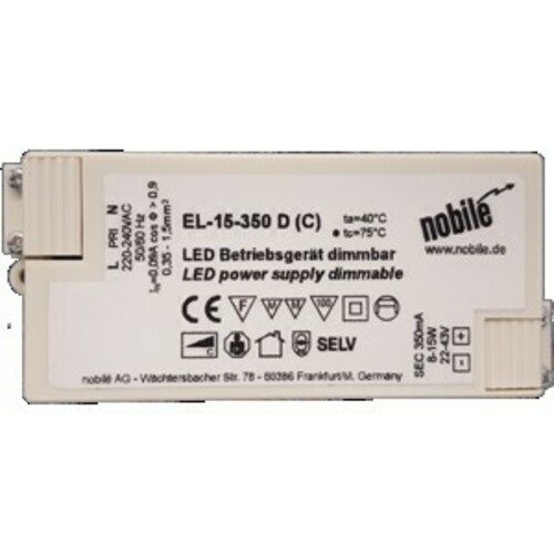 Nobile LED-Betriebsgerät 350mA 8990153500