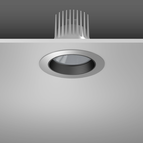 RZB LED-Einbaudownlight 940, DALI, silber 901767.004.1.76