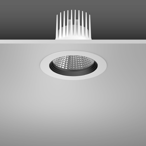 RZB LED-Einbaudownlight meat, weiß 901777.002