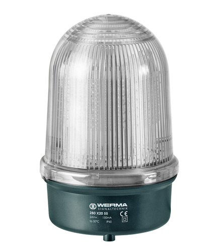 Werma LED-Doppelblitzleuchte BM 24VDC CL 280.450.55