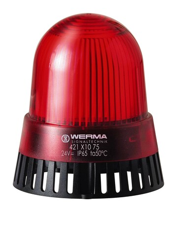 Werma LED-Summer BM Dauerton 12VDC RD 420.110.54