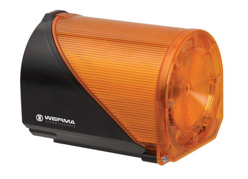 Werma LED-Blitz-Sirene BWM 32 Töne 48VAC YE 444.300.66