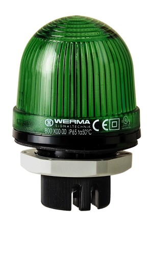 Werma LED-Dauerleuchte EM 115VAC GN 801.200.67