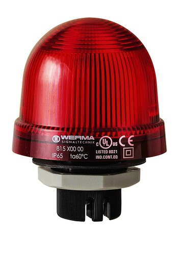 Werma LED-Dauerleuchte EM 115VAC RD 816.100.67