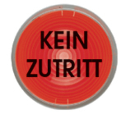 Werma Folie "KEIN ZUTRITT" 975.890.56