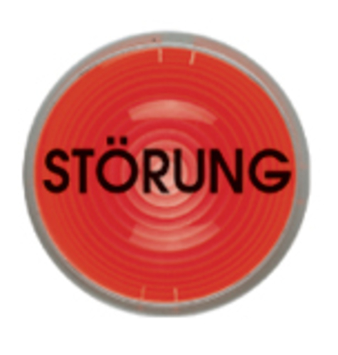 Werma Folie "STÖRUNG" 975.890.58