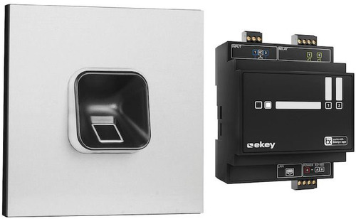 Ekey (AT) Fingerprintset Gira 106, Alu, schwarz 204703