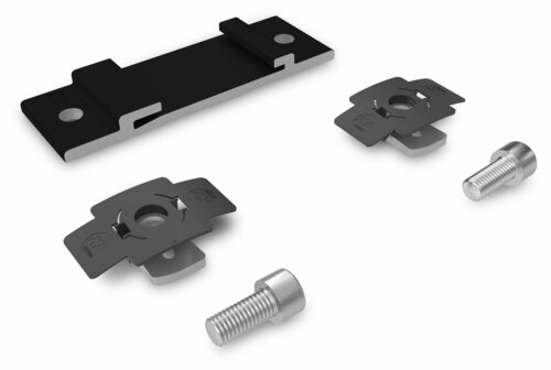 K2 Systems Montagehalterung-Set InsertRail 2.0 schw. 2004375